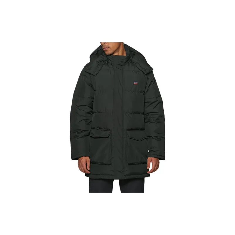 Levis Down Jackets Men Black-3