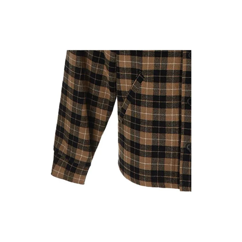KENZO Logo Patch Checked Overshirt-4