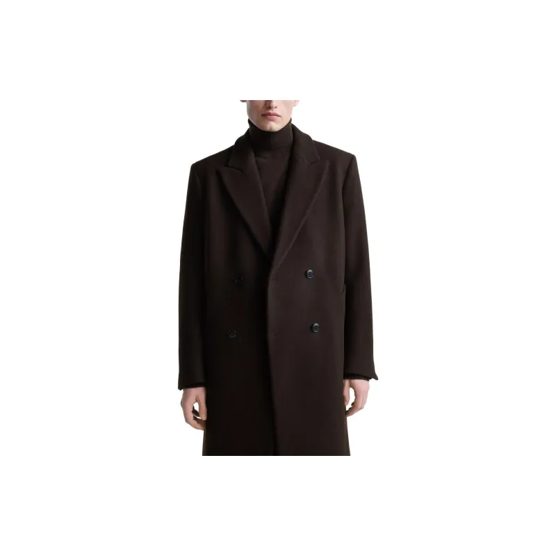 ZARA Coats Men Chocolate-1