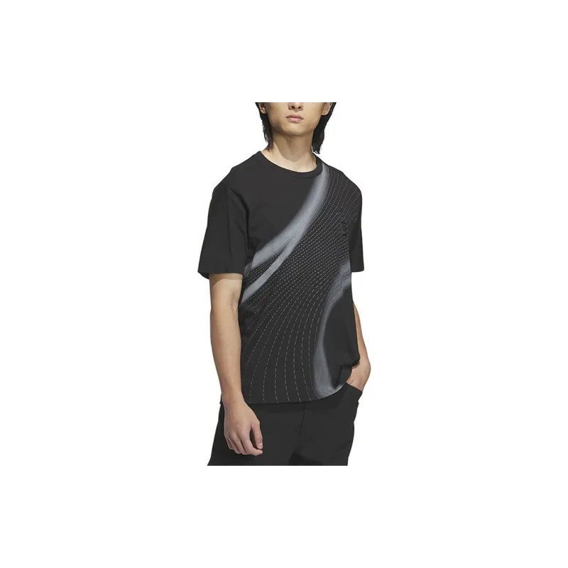 Adidas T Shirts Men Black-3