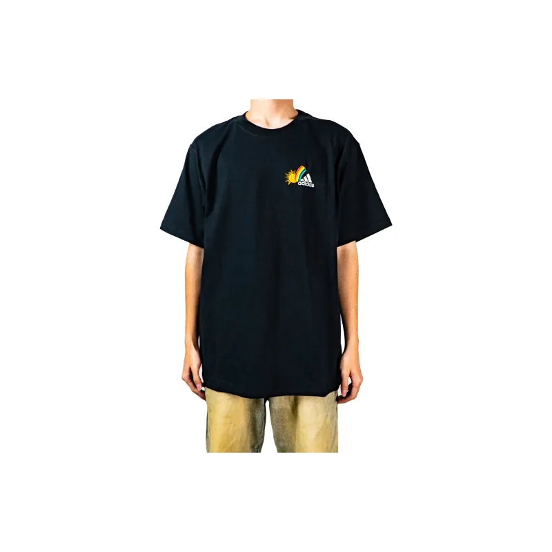Adidas T Shirts Unisex Black-3