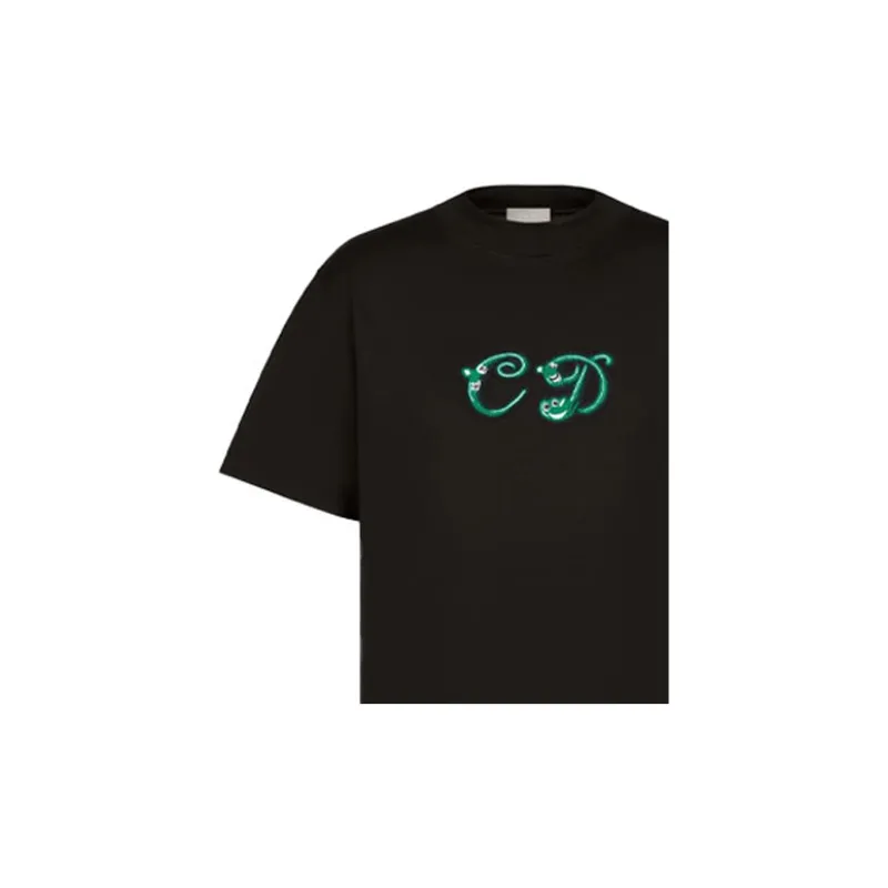 DIOR Dior Quarterly New Products T Shirt Men's Black-4