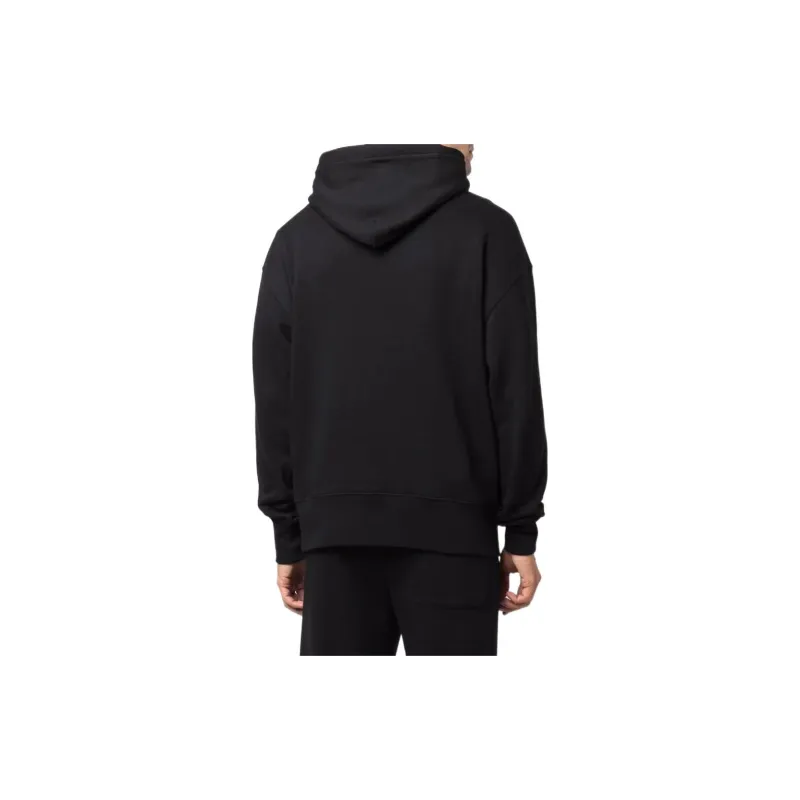MSGM Logo Printed Drawstring Hoodie-2