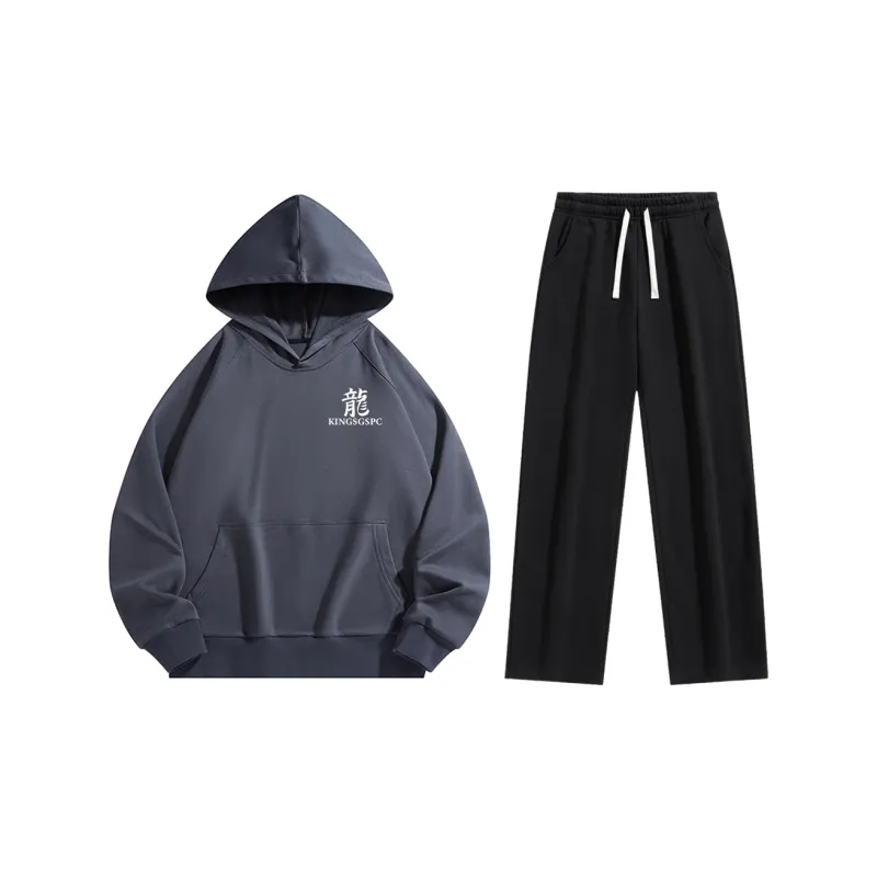 Kingsgspc Sweatshirt Set Unisex-21
