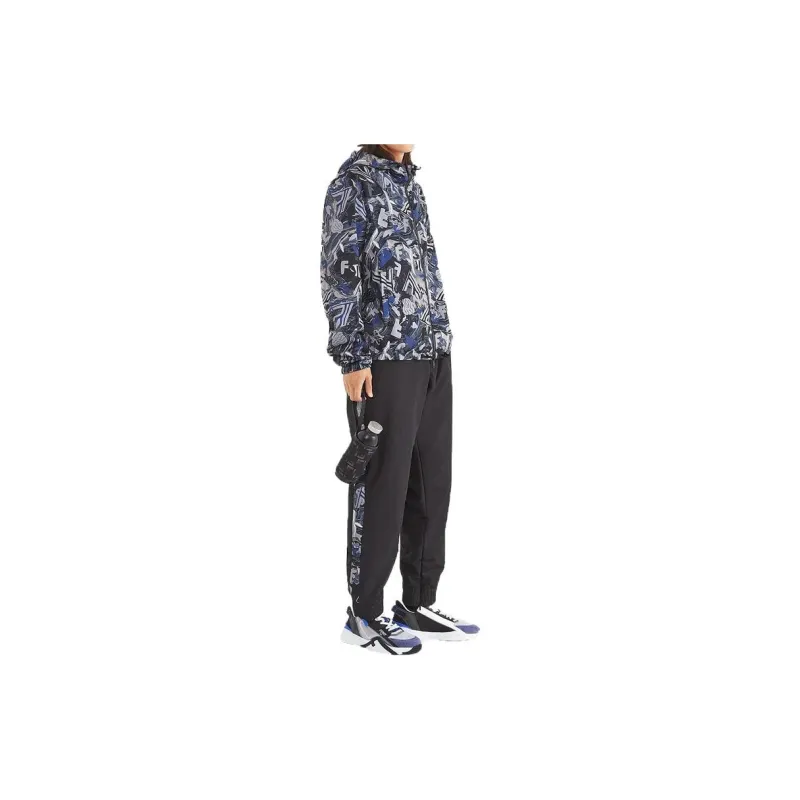 FENDI Casual Pants Men Black-2