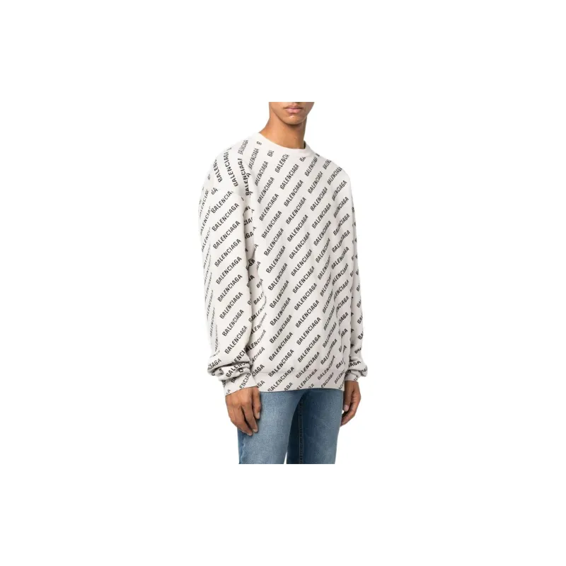 Balenciaga Sweaters Men White-3