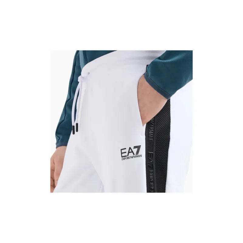 EMPORIO ARMANI EA7 SS24 Casual Pants Men's White-4