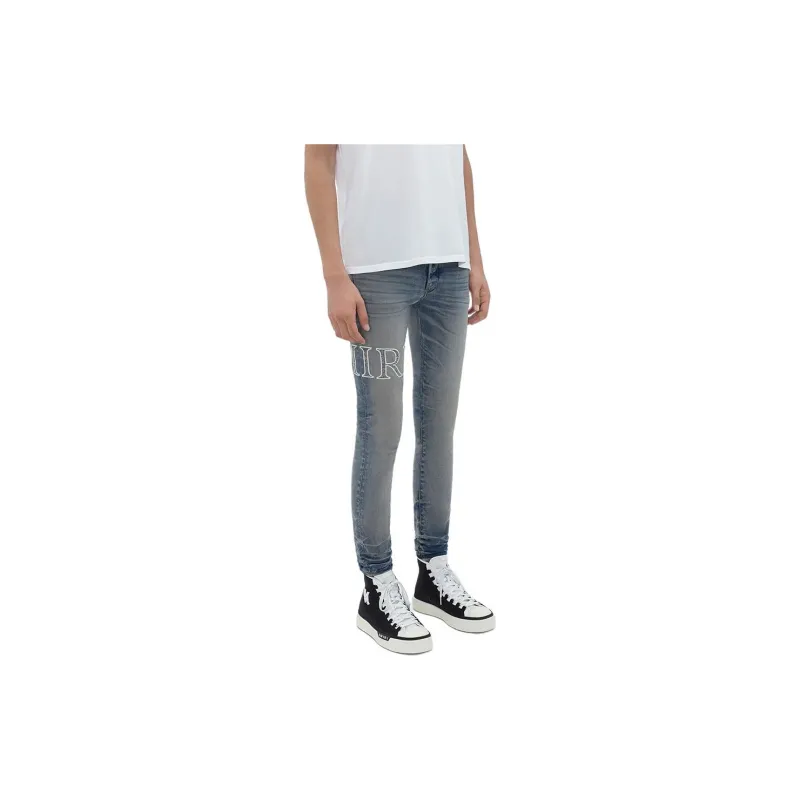 AMIRI Core Logo Bandana Jacquard Jean-2