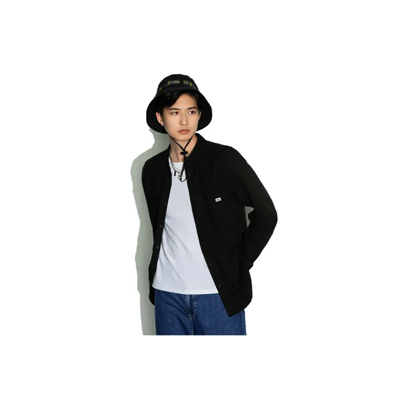 Lee Shirts Men Black-3