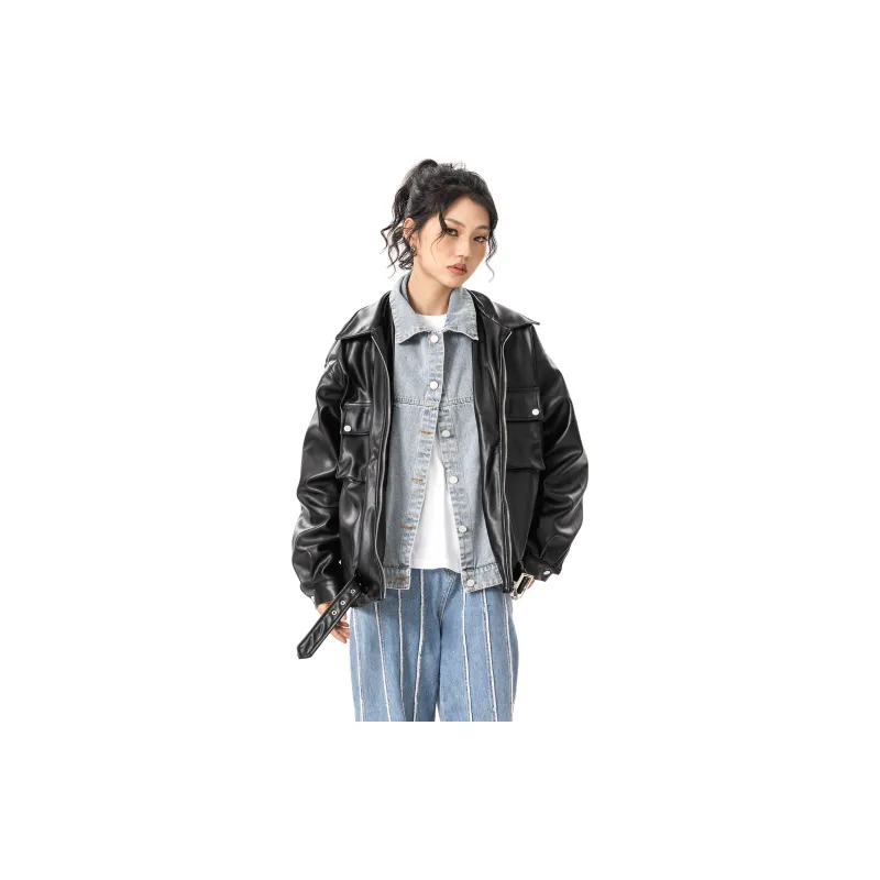 M MAICCO Jackets Unisex Black-6