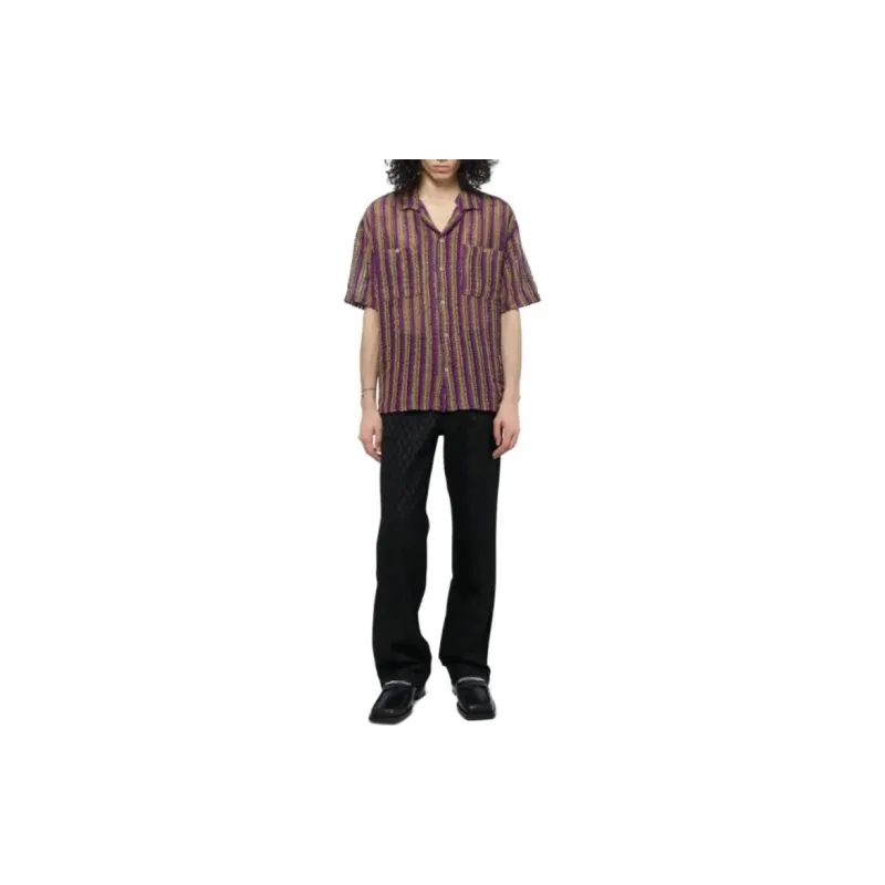 ANDERSSON BELL Shirts Men Purple-2