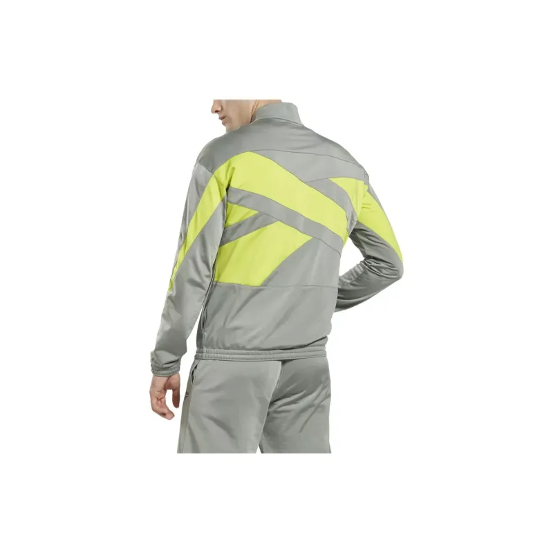 Reebok RI VECTOR KNIT TRACKTOP Jackets Coats Men's Gray-2