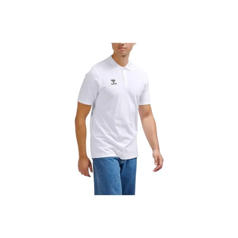 Hummel HMLGO 2.0 POLO Polo Shirt Men's White-3