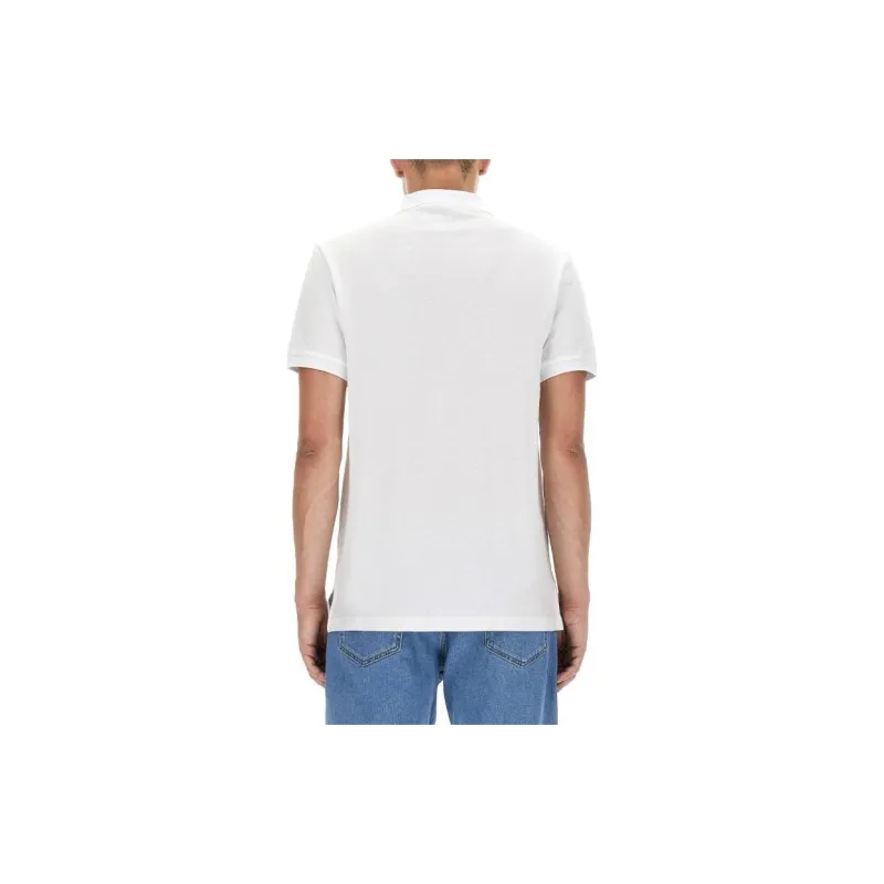 MOSCHINO Teddy Bear Patch Polo Shirt-3