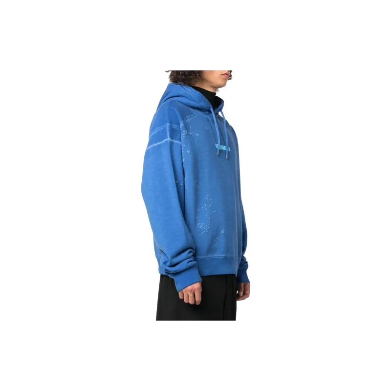 Dsquared2 Logo Printed Long Sleeved Hoodie-3