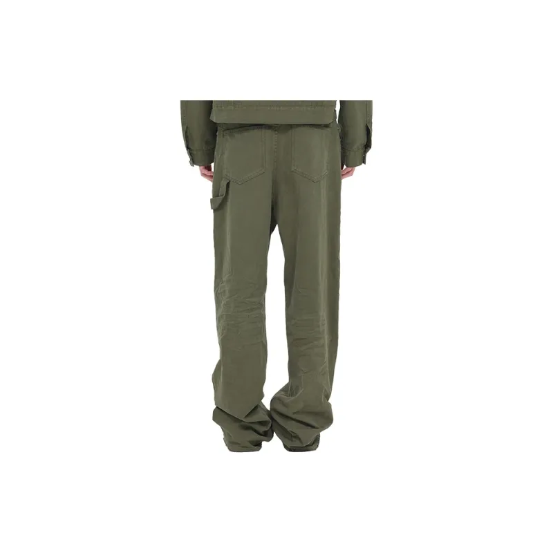 WE11DONE Jeans Men Khaki-3