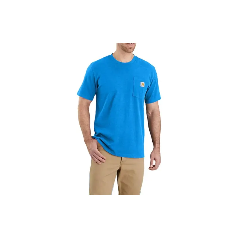 Carhartt 103296 HEAVYWEIGHT SHORT SLEEVE POCKET T SHIRT T Shirt RELAXED FIT Men's-15