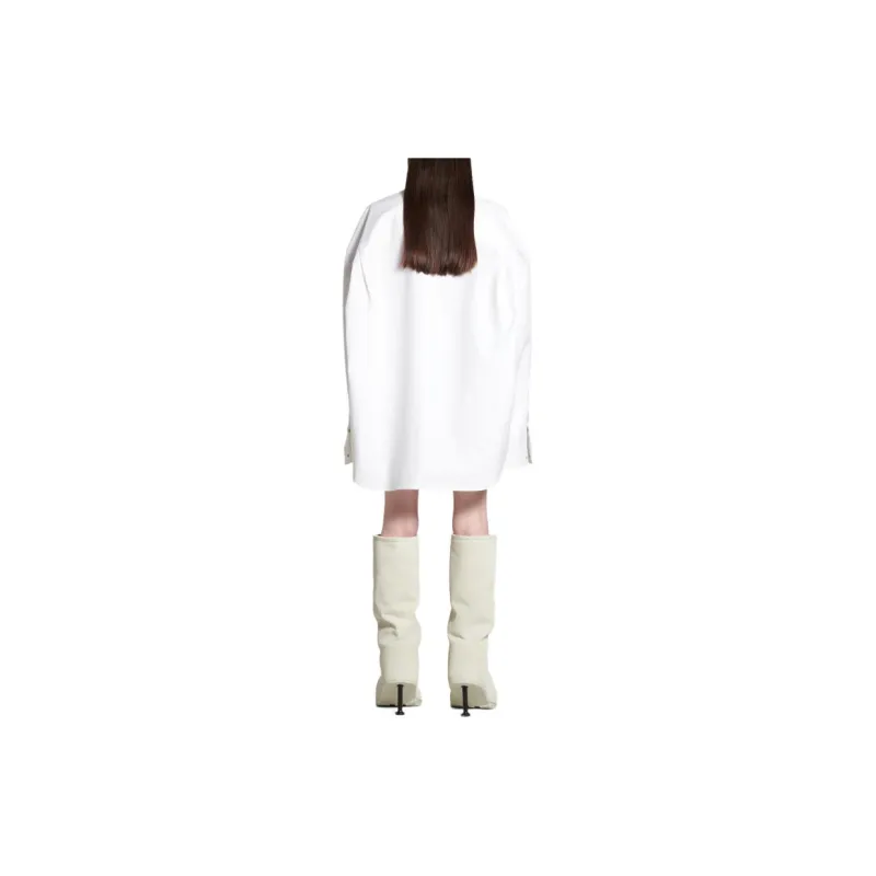 Balenciaga Outerwear Large Fit Long Sleeved Shirt-3