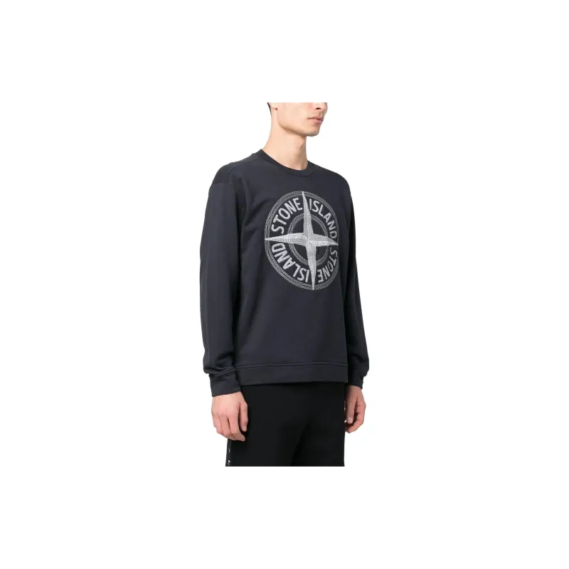 STONE ISLAND Sweatshirt Men's Navy-3