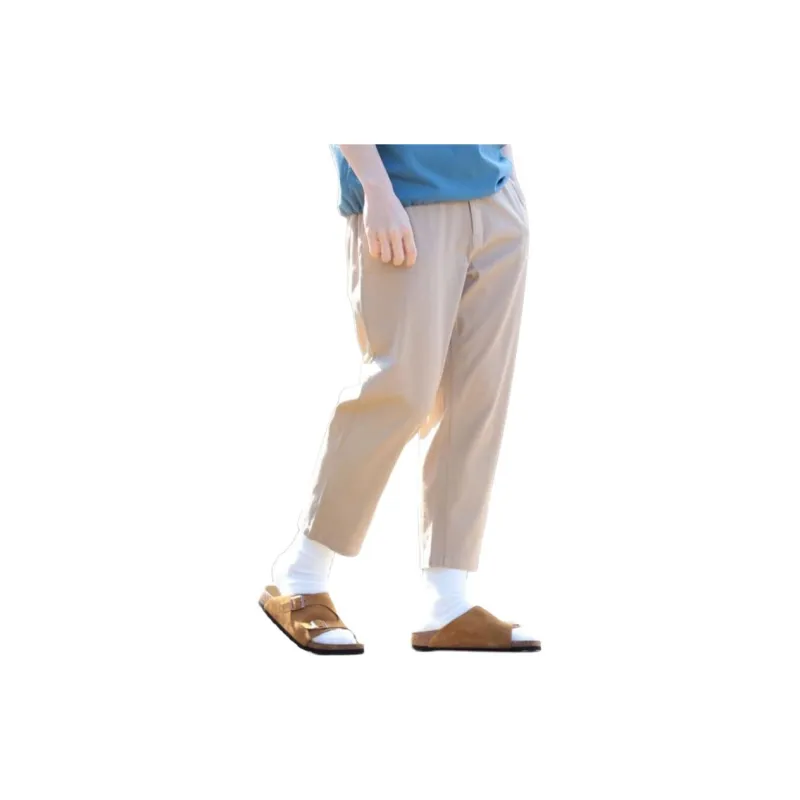 Beams Casual Pants Men's Light Brown-3