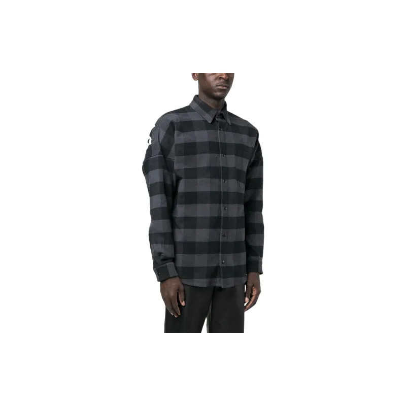 PALM ANGELS Classic Logo Overshirt-3