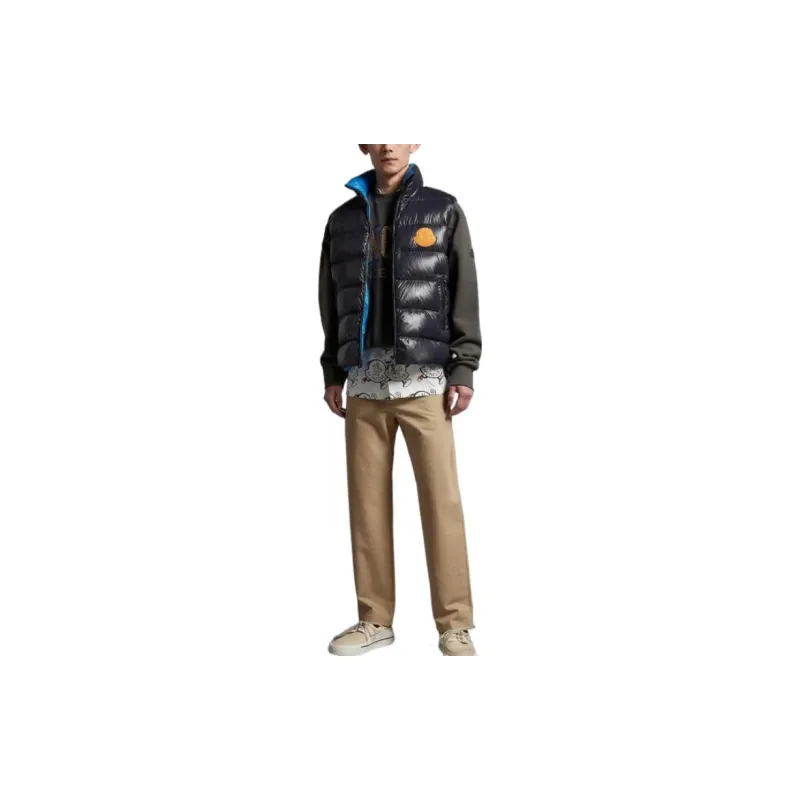 Moncler Padded Logo patch Gilet-2