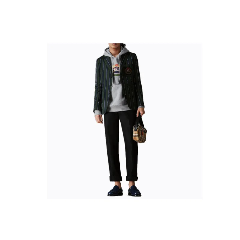 Burberry Sweatshirt Men's Light Heather Gray-3