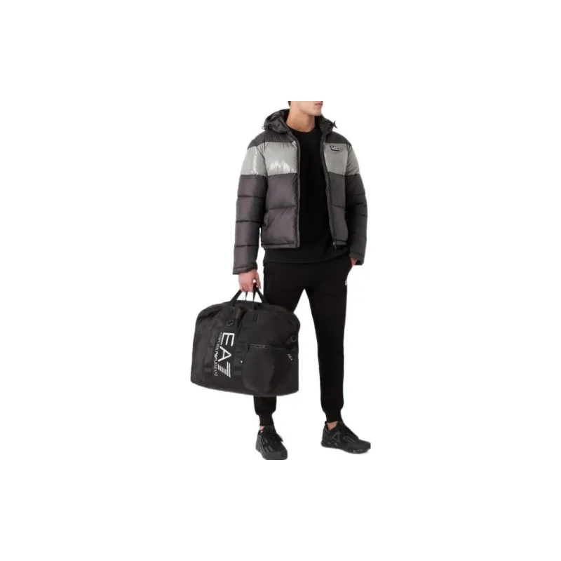 EMPORIO ARMANI EA7 FW22 Puffer Jacket Men's Black-2