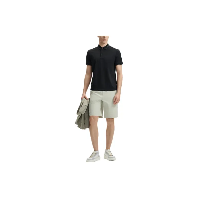 FILA Polo Shirt Men's Jet Black-3
