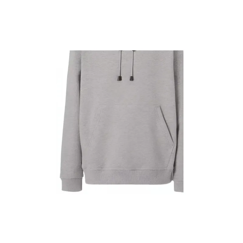 Burberry Check Hood Cotton Hoodie-4