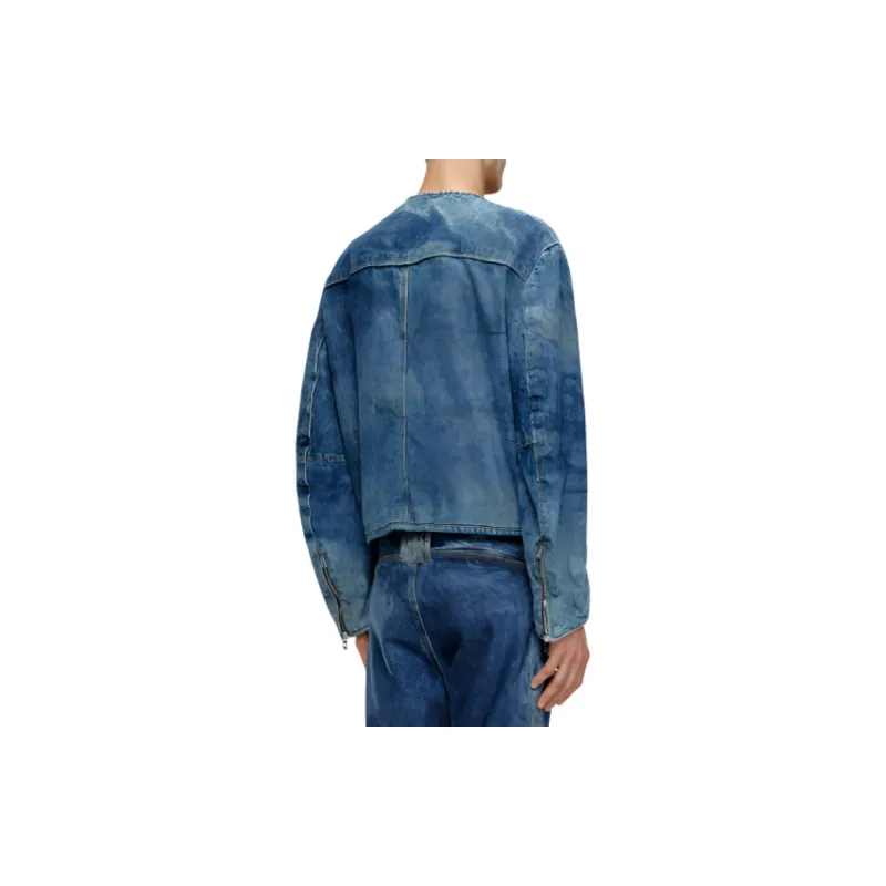 DIESEL SS24 Jackets & Coats Men's Dark Blue-2