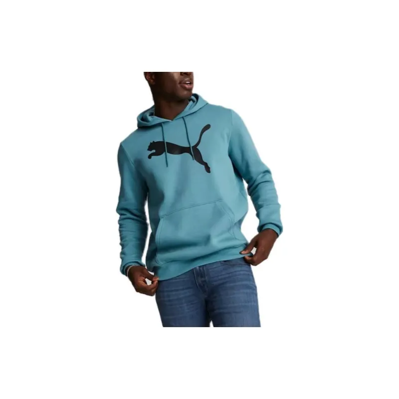 PUMA HoodieBig Cat Sweatshirt Men's Blue-3