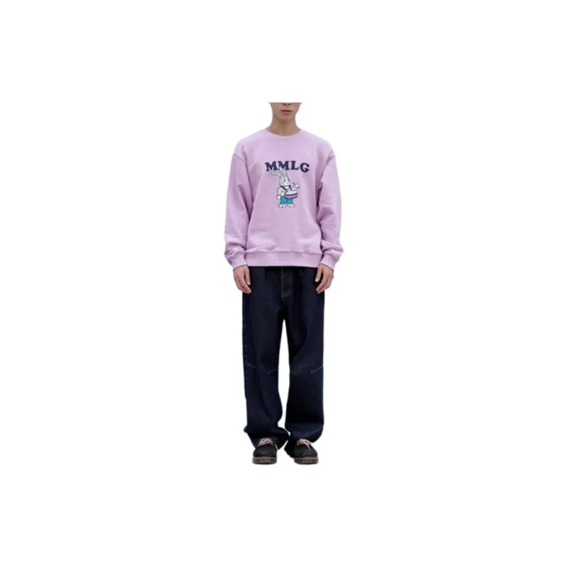 Mmlg FW24 Sweatshirt Unisex Purple-2