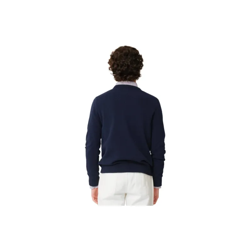 HAZZYS Knitwear Men Dark Navy Blue-2
