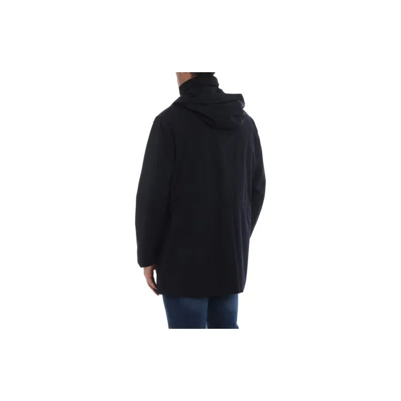 EMPORIO ARMANI Coats Men Blue-3