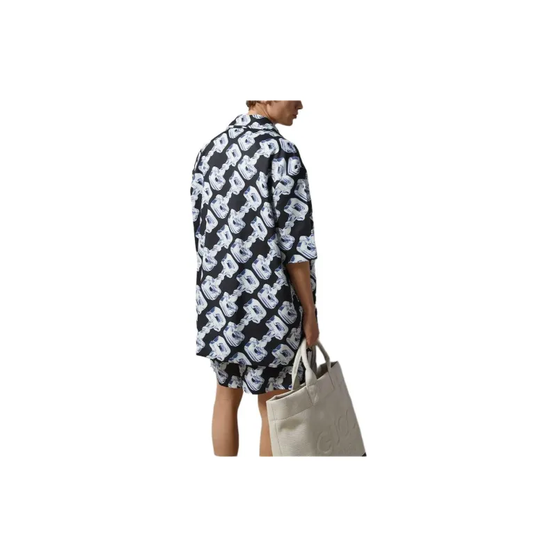 GUCCI Shirts Men Black-2