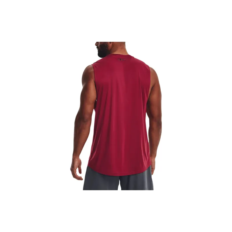 Under Armour Tank Tops Men's Dark Rose-3