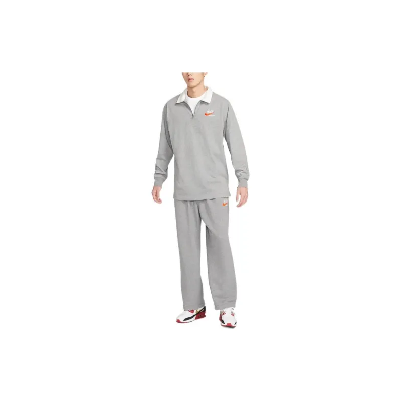Nike T Shirts Men Carbon Gray-2