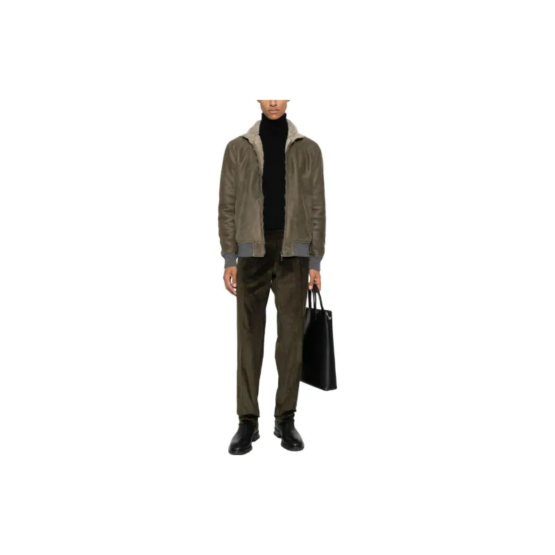Canali Corduroy Straight leg Jeans-1