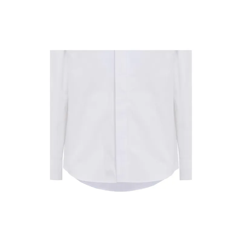 Alexander McQueen Cut Out Harness Buttoned Shirt-6