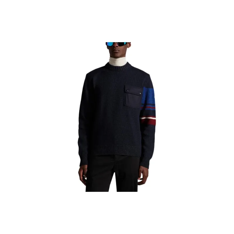 Moncler FW22 Sweater Men's Blue-1
