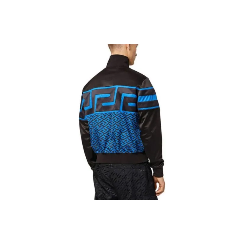 VERSACE Two Tone Monogram Track Jacket-2
