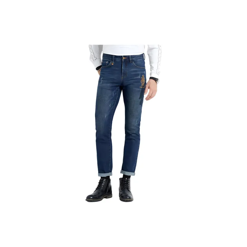 Raidy Boer Jeans Men Blue-2