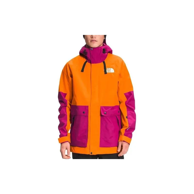 THE NORTH FACE Balfron Waterproof And Windproof Windbreaker Jacket Men's Orange-2