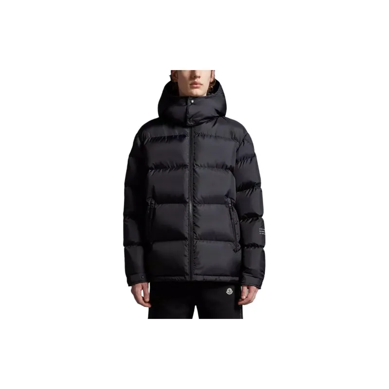 Moncler x FRGMT Down Jacket Coat Unisex Black-3