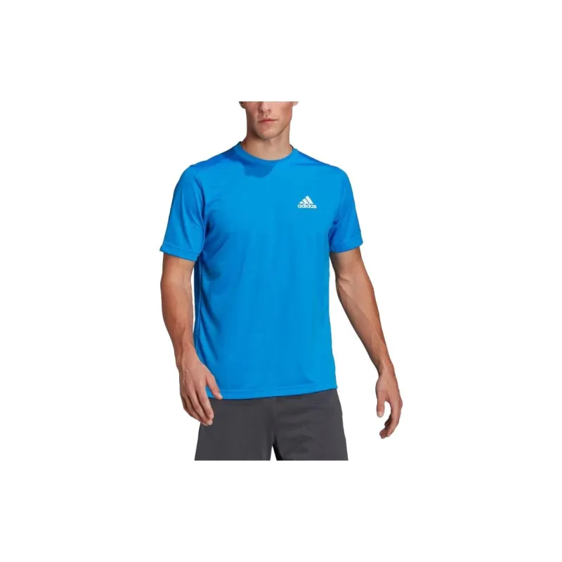 Adidas T Shirts Men Blue-1