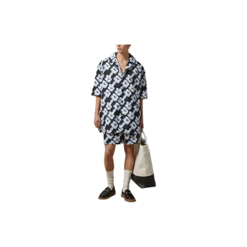 GUCCI Shirts Men Black-1