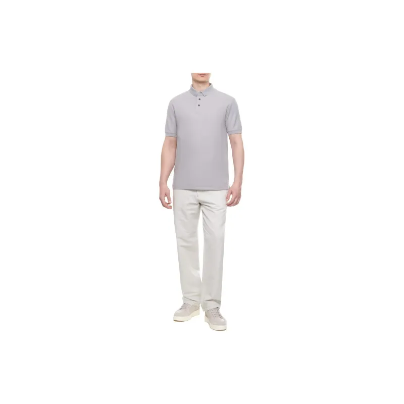 EMPORIO ARMANI Polo Shirt Men's Gray-3