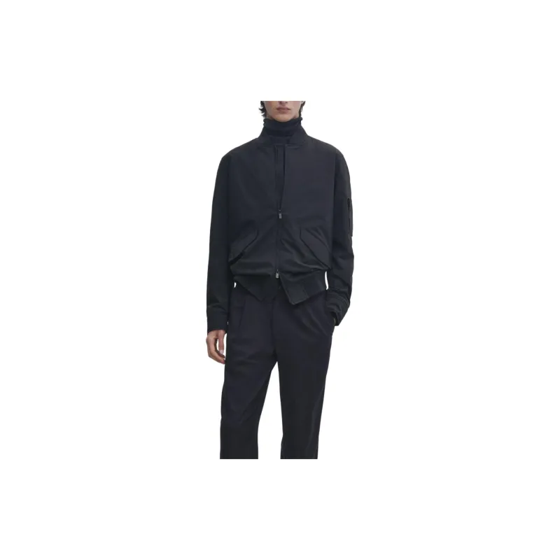 Massimo Dutti Jackets Coats Men's Navy Blue-2
