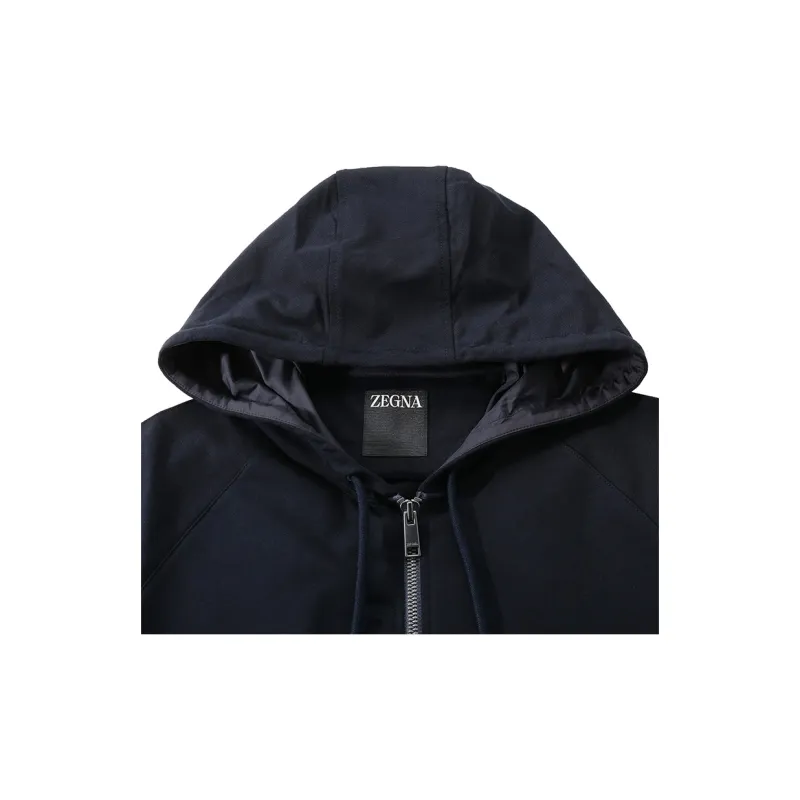 Zegna SS24 Sweatshirt Men's Navy-4